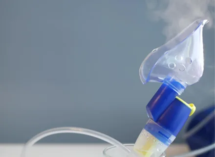 Nebulization at Kidz Care Children's Hospital